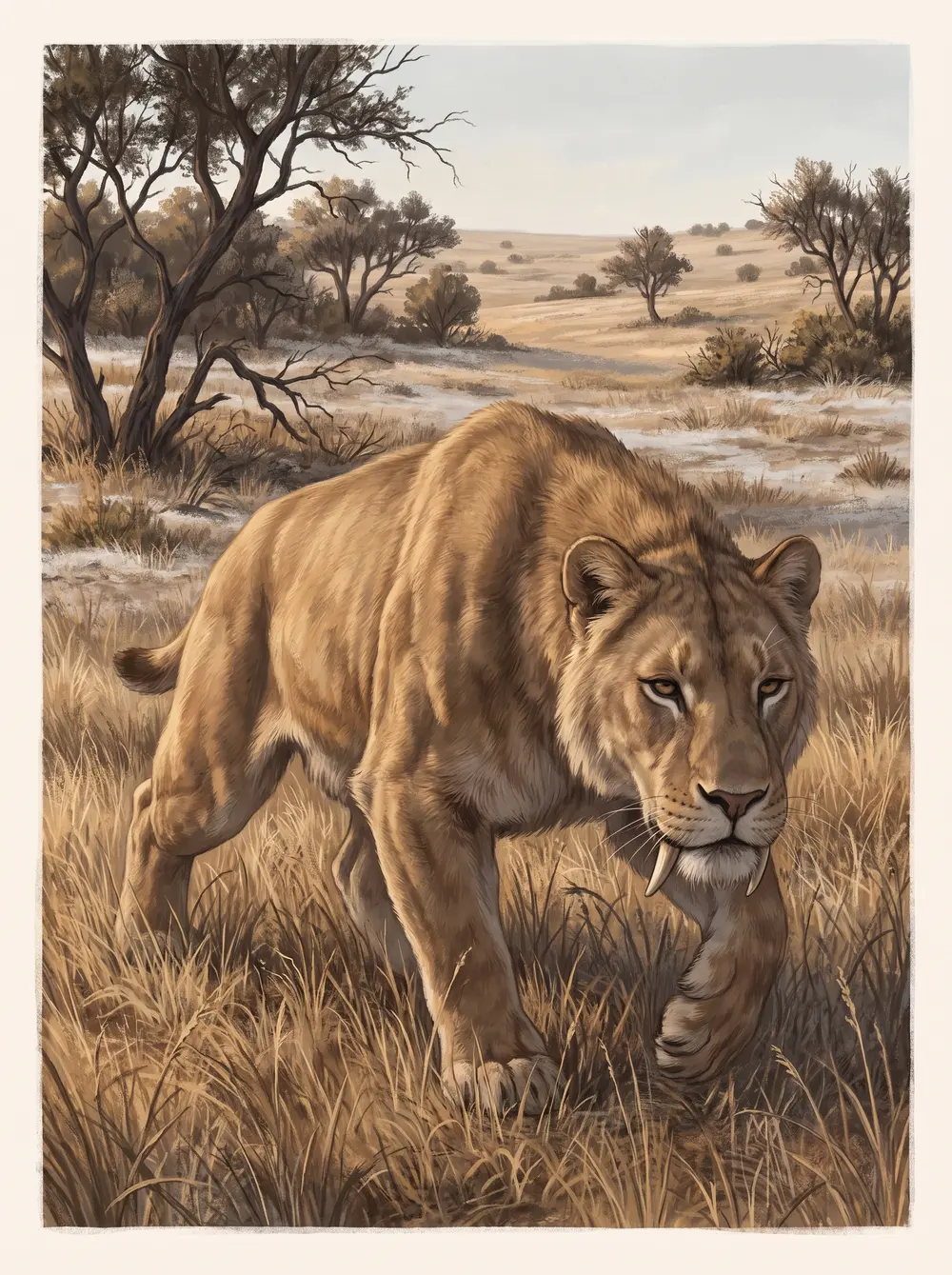 Saber-toothed tiger