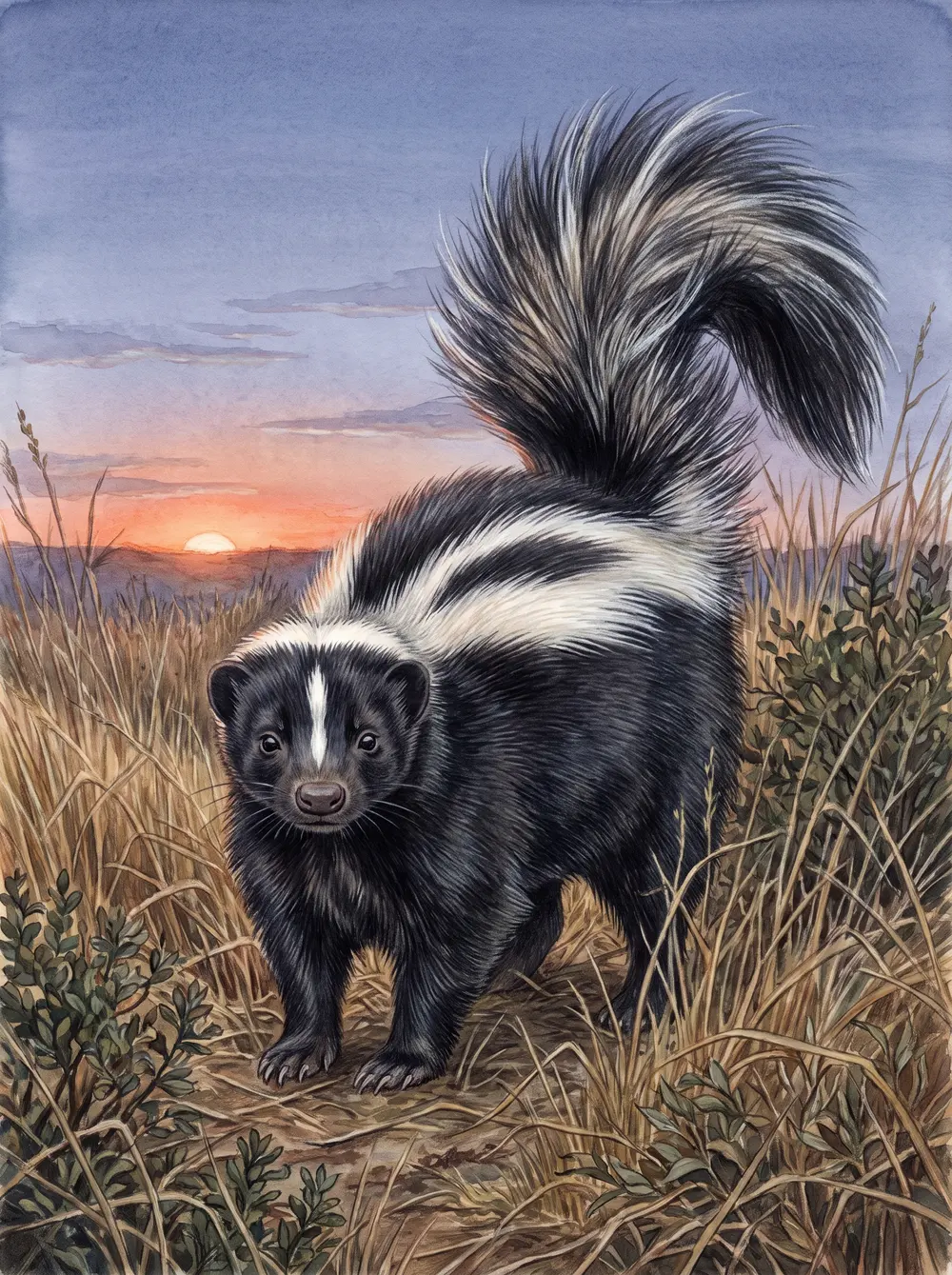 Striped skunk