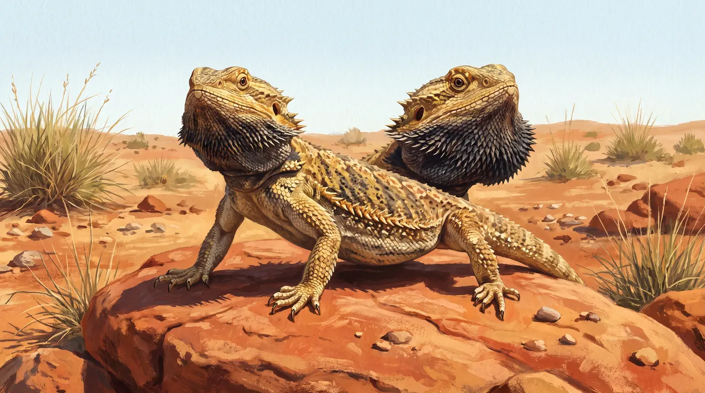 Drago barbuto
