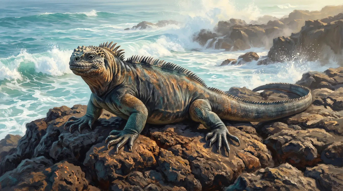 Iguana marina