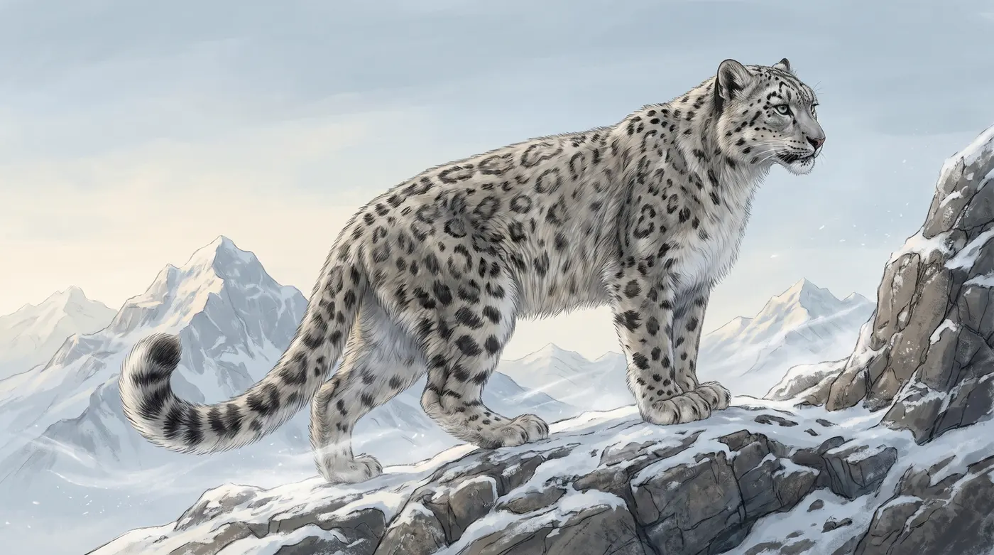 Leopardo delle nevi