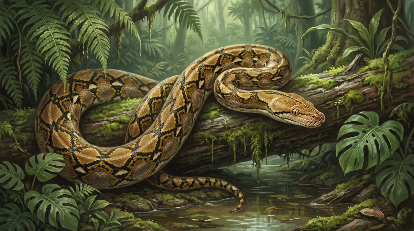 Pitone reticolato