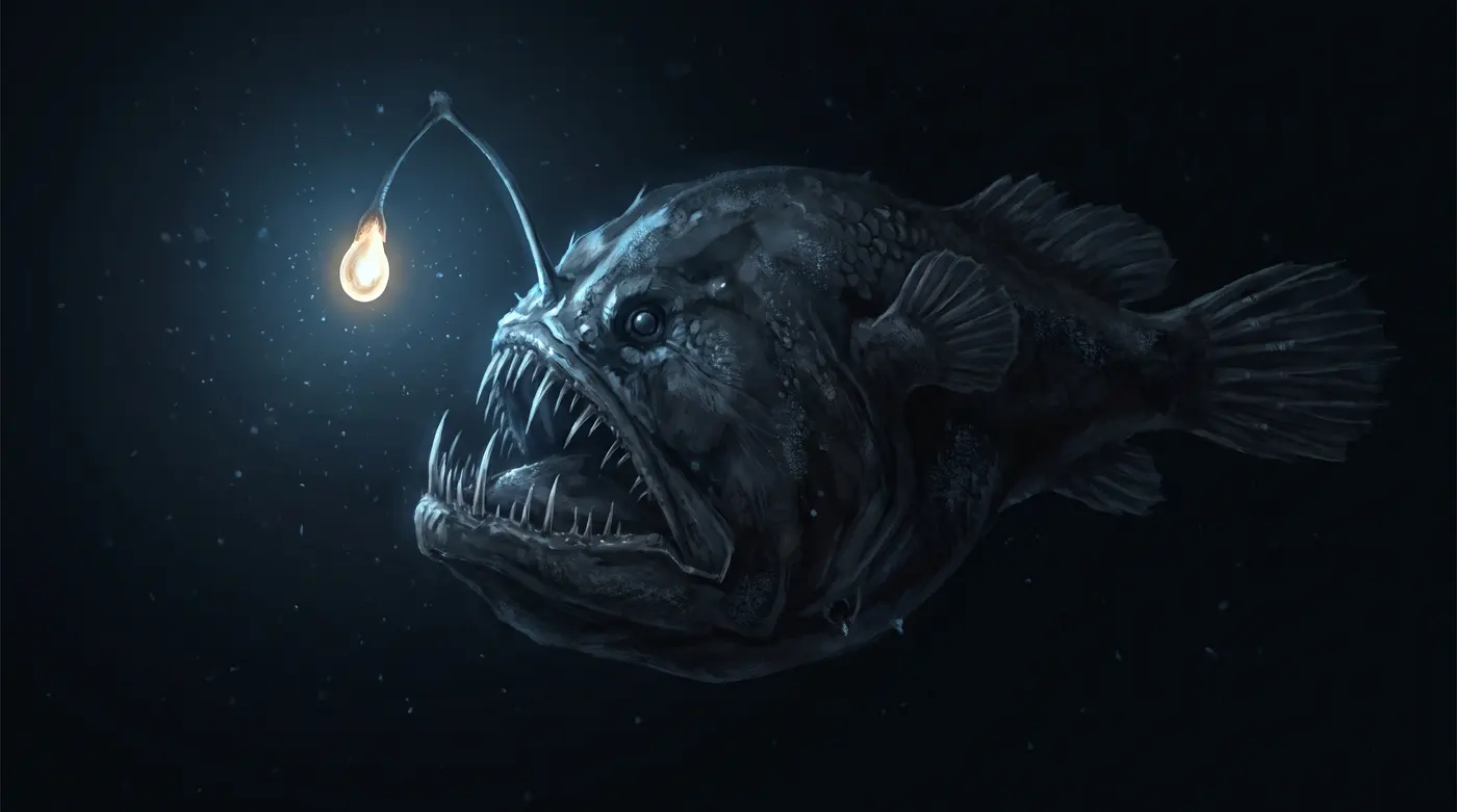 Rana pescatrice abissale