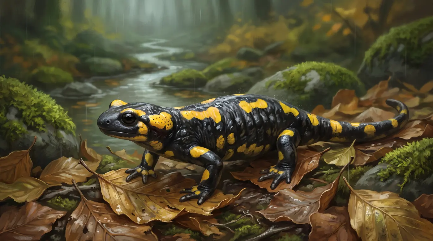 Salamandra pezzata