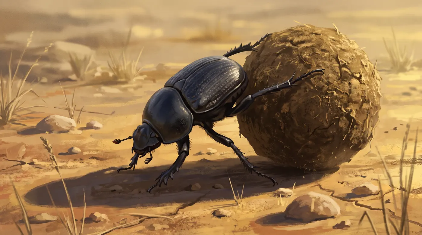 Scarabeo stercorario