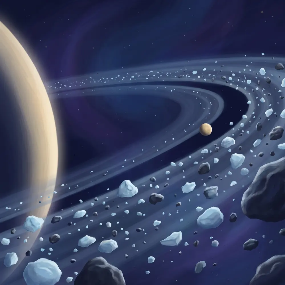 Gli anelli di Saturno