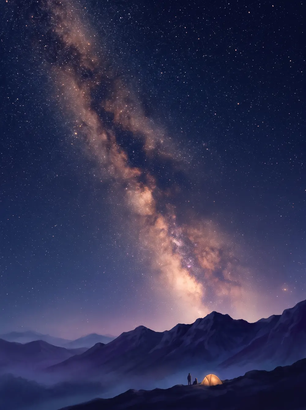 La Via Lattea d'estate